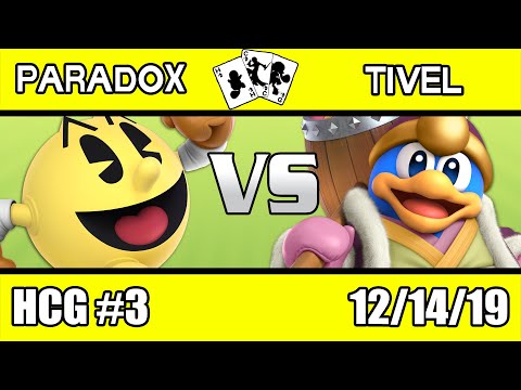 Smash @ HCG 3 - Paradox (Pacman, PT) vs Tivel (King DeDeDe)