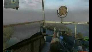 S.t.a.l.k.e.r.-Clear Sky -BloodSucker on marsh