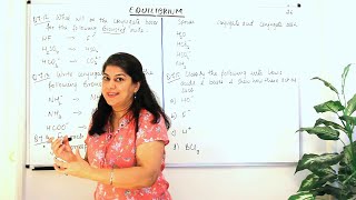 Acid Base Definitions Problems - Equilibrium (Part 26)