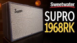 Video thumbnail for Supro 1968RK Keeley 1x12 Tube Combo Amplifier Demo by Sweetwater