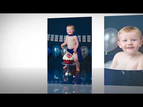 Capitan America Cake smash by Ola Molik Photography