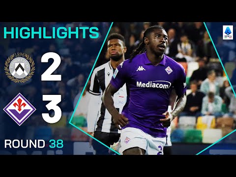 UDINESE-FIORENTINA 2-3 | HIGHLIGHTS | La Viola Clinch European Qualification | Serie A 2024/25