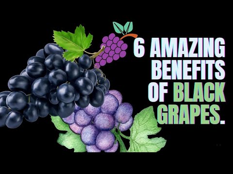 6 Amazing Benefits Of Black Grapes