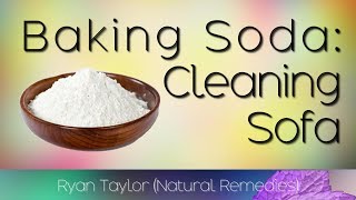 Baking Soda: Sofa Cleaning (with Lemon)