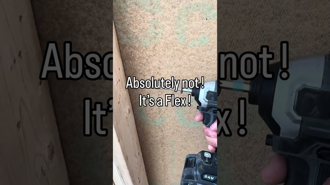 Flex power tools for the win ! #carpenter #tools #tools4life #flex #flexpowertools