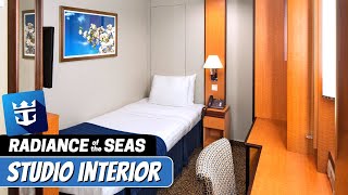 Radiance of the Seas | Studio Interior Stateroom Tour & Review 4K | Royal Caribbean Cruise Line