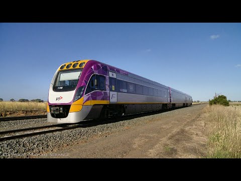 Vline Vlocity Diesel Railcar Transfer VL88 At Gheringhap (20/1/2021) - PoathTV Australian Trains