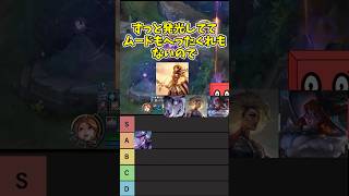 抱きたい女性チャンピオンtier表part3 #lol #leagueoflegends #ltk