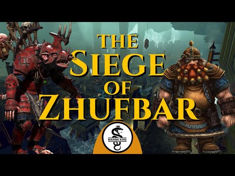 The Siege of Zhufbar - Cinematic Battle | Total War Warhammer 2