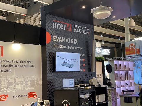 ISE 2022: Inter-M Booth at ISE 2022 | Highlights Full Digital Network Solution & Products