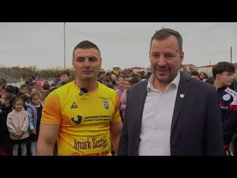 În mijlocul a 600 de copii la Poiana Lacului cu cel mai titrat sportiv roman all times!