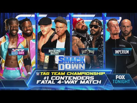 The New Day Vs The Brawling Brules Vs Hit Row Vs Imperium - WWE Smackdown 16/09/2022 (En Español)