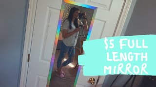 Walmart Mainstays Full Length Mirror - Under $5!!!!