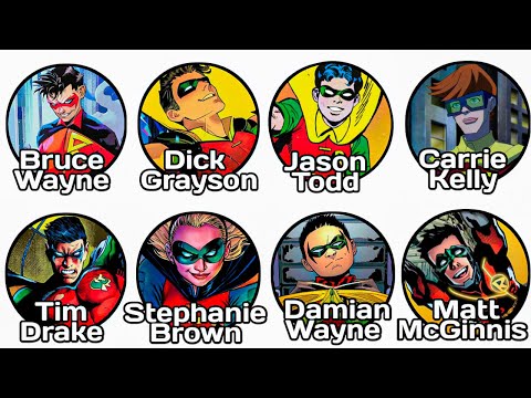 Every Batman Robin Explained In 10 Minutes