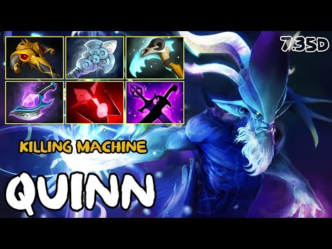Quinn - Leshrac - Killing Machine - 7.35d - Immortal Dota 2 Pro Plays