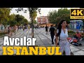 Walking in Istanbul Avcılar neighborhood | Walking Tour | July 2021| 4k UHD 60fps