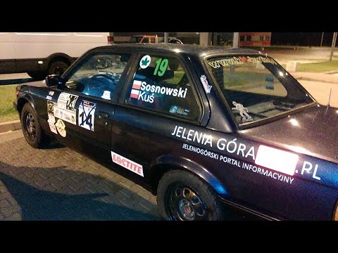 D.Sosnowski - przejazd podczas I Rundy Rajdowych Mistrzostw Wrocławia 2016