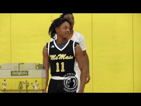 Brandon Vigne (McMain 2021 PG) - vs. Landry-Walker & Kennedy