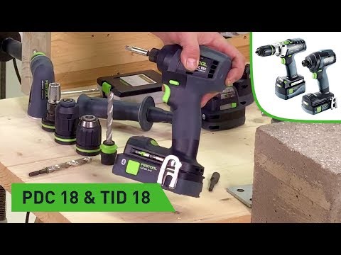 Unterschiede zwischen TID 18 und PDC 18 (Festool TV Folge 171)