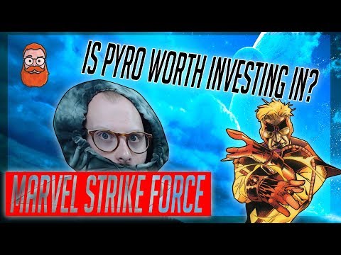Marvel Strike Force - Pyro In Depth Review - Giveaway Winner Announced!