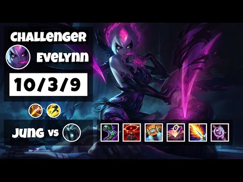 Evelynn 11.6 S11 Jungle Challenger Replay (10/3/9) - OCE