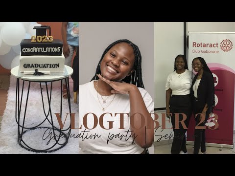 #vlogtober Ep 24: SPEND THE DAY WITH ME | ATTENDING A SEMINAR | SISTER'S GRADUATION PARTY + many mor