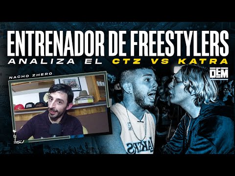 (BRUTAL🤯) CTZ VS KATRA ANALIZADO POR ENTRENADOR DE FREESTYLERS | Dem Battles Argentina