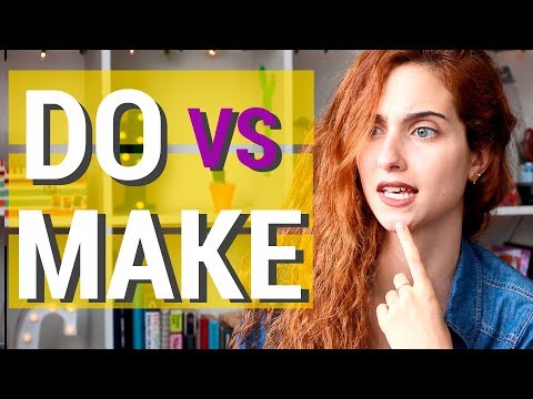 QUAL A DIFERENÇA ENTRE DO E MAKE?