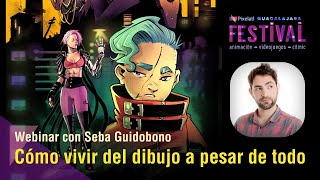 Funciones útiles de Clip Studio Paint（00:43:28 - 00:51:17） - Cómo vivir del dibujo con Seba Guidobono (Webinar) [Spanish]