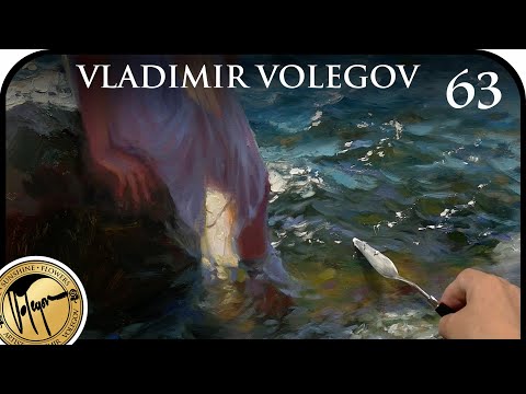 Sunset at Ibiza oil painting by Vladimir Volegov.