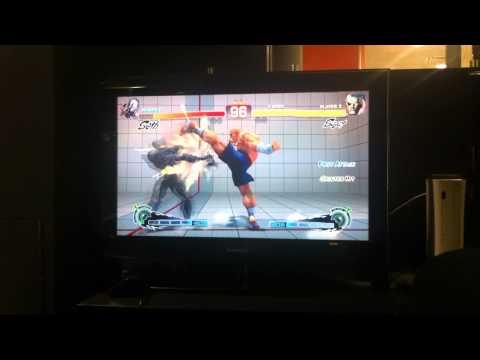 JiJi (Sagat) vs HutchUSA(Seth) SSF4 AE @ Gamerbase manchester