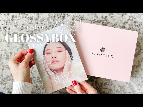 GLOSSYBOX Unboxing November 2021