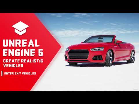 Unreal Engine 5 - Make Game Vehicles | Ep. 17: Enter & Exit Vehicle Logic (UE5 Blueprint Tutorial)