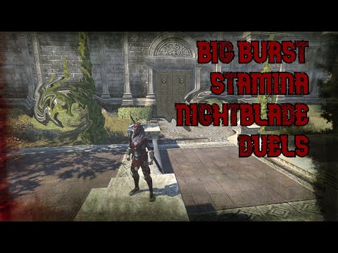 ESO PVP: Stamina Nightblade - Testing a New Dueling  Build (Greymoor)