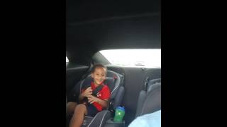 Arguing with my little man