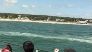 preview picture of video 'Arriving into Oak Bluffs on Island Queen Ferry'