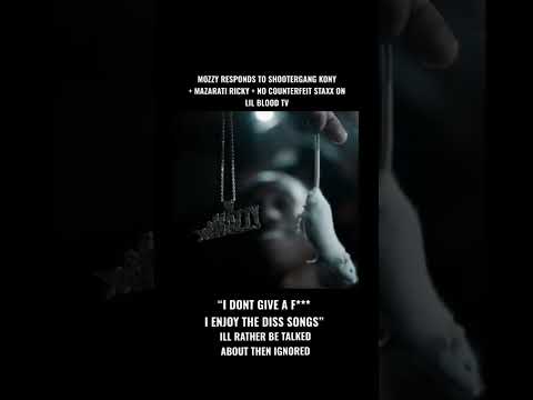 Mozzy Speaks On Shootergang Kony + Mazarati Ricky + No Counterfeit Staxx On Lil Blood😳