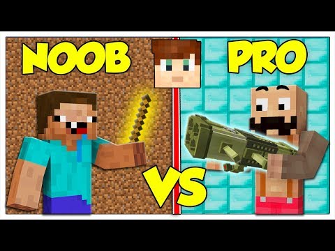 ABBIAMO TROVATO LE ARMI NOOB CONTRO PRO DI LUCA! - Minecraft ITA