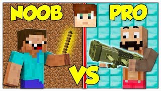 ABBIAMO TROVATO LE ARMI NOOB CONTRO PRO DI LUCA! - Minecraft ITA