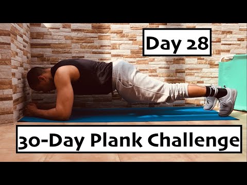 30-Day Plank Challenge - Day 28 (PT James 3️⃣0️⃣-Day Challenges)