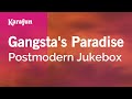 Gangsta's Paradise - Postmodern Jukebox | Karaoke Version | KaraFun
