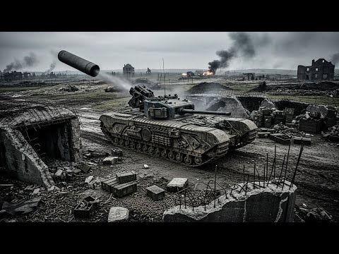 Reviving the Story of The Churchill AVRE: Britain’s 290mm “Flying Dustbin” That Smashed Bunkers