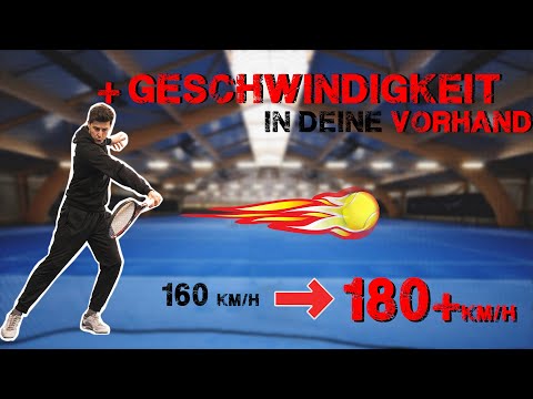 Tennis Vorhand - Transformation & Extreme Beschleunigung