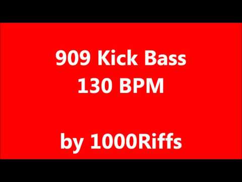 909 Kick Bass Drum : 130 BPM - 20 Minutes