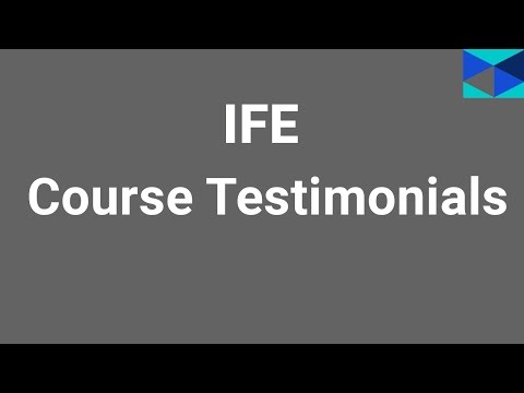 IFE Energy Training Mastering Renewable Alternative Energies Course