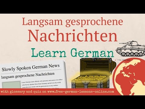 Slowly Spoken German News: Nazizug in Polen