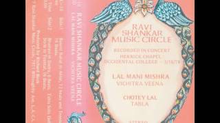 Ravi Shankar Music Cirlce - Lal Mani Mishra, Side 2-2, Tabla Solo in Teentaal