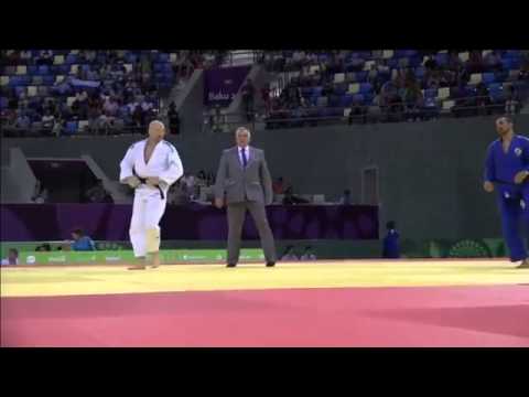 Ukraine vs Portugal European judo teams championships - Baku 2015