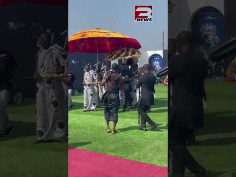 Arrival of Ahunabobrim Nana Prah Agyensaim VI, For the Funeral of Ebo Taylor