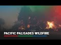 Pacific Palisades wildfire forces mass evacuations as winds fuel rapid spread   ABS-CBN News.mp4
